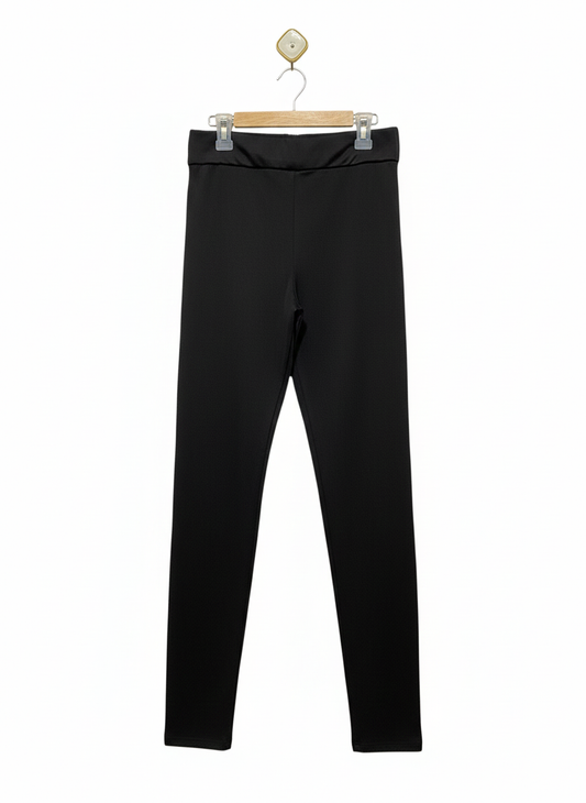 WORKOUT|S|Women's Classic Black High-Waisted Ankle-Length Leggings