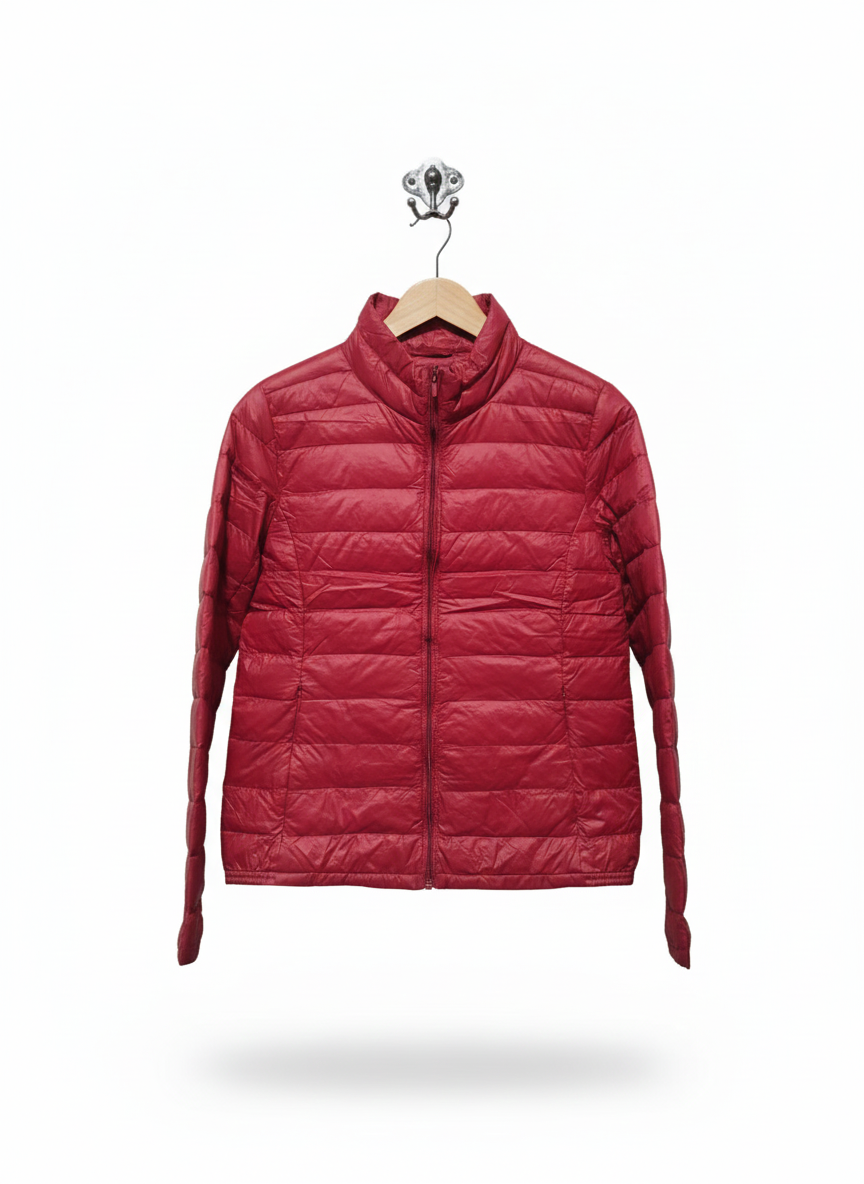 DVINITY|L|BUST 19|Red Packable Puffer Jacket