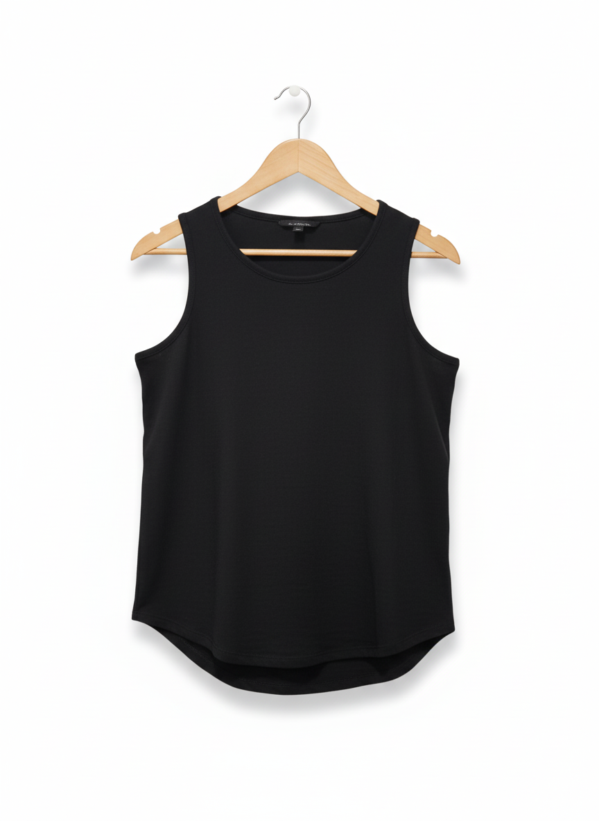 Banana Republic Size M Black Tank Top