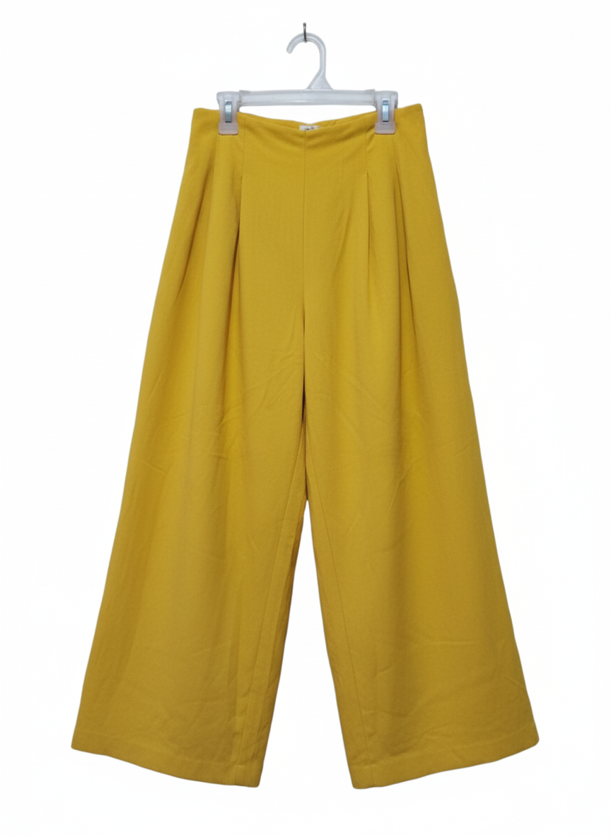 PRIMARK Yellow Wide-Leg Pants