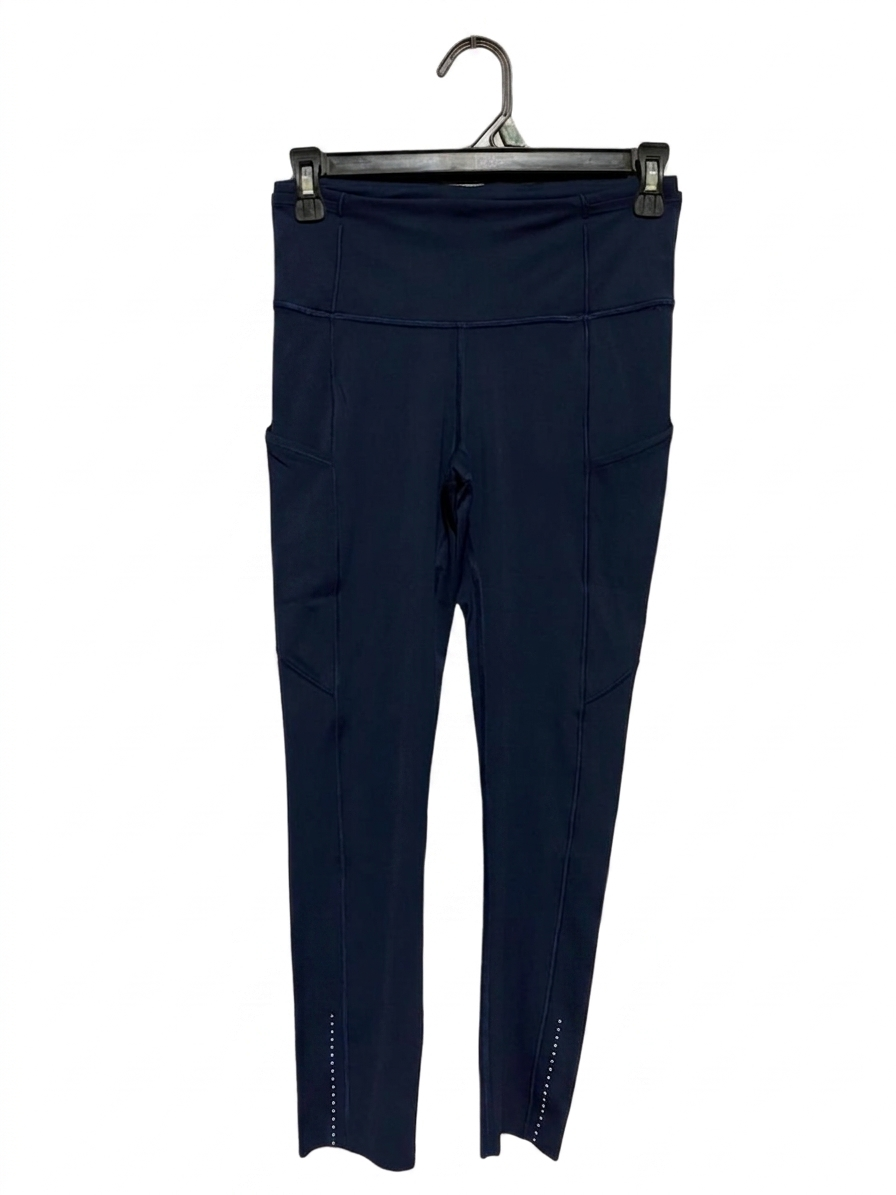 LULULEMON | S| WAIST 25| HIGH-RISE NAVY POCKET ALIGN LEGGINGS WITH REFLECTIVE