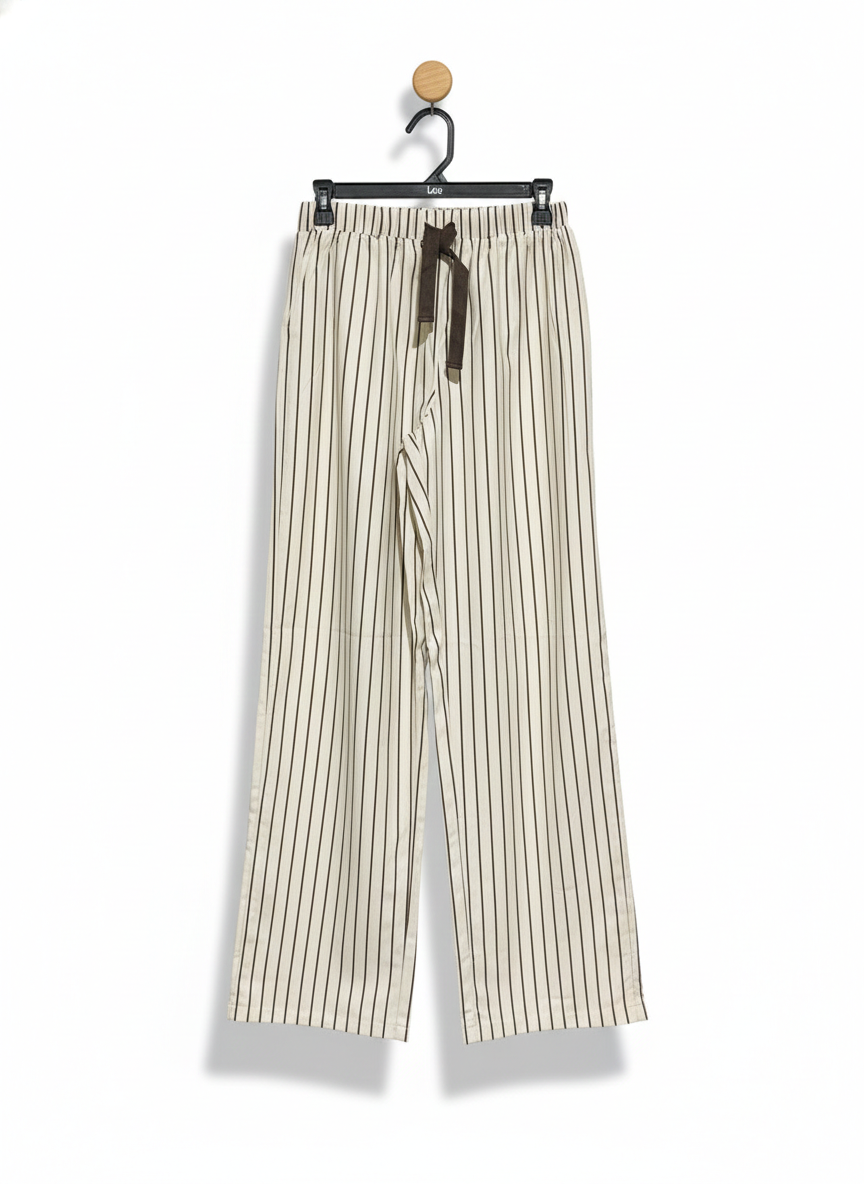 WHITE FOX |XS| WAIST 26| STRIPED ELASTIC WAIST LOUNGE PANTS
