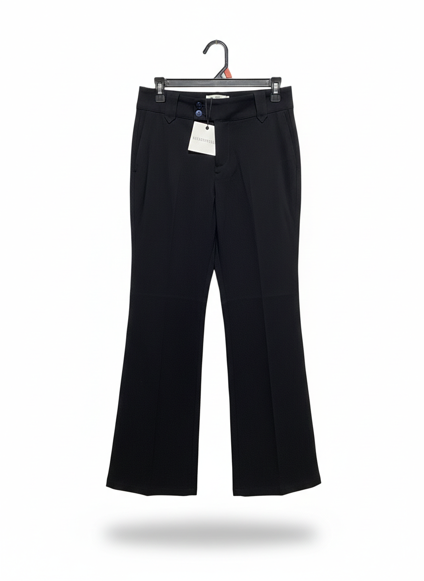 LUCK & TROUBLE |M| WAIST 28| CLASSIC BLACK TAILORED DRESS PANTS
