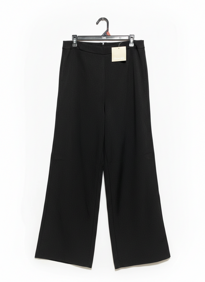SHOWPO |XL| WAIST 32| BLACK WIDE-LEG TROUSERS