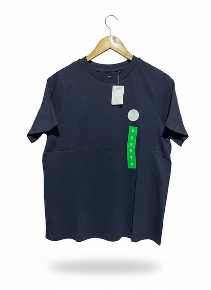 WOMEN'S ESSENTIAL COTTON TEE IN NAVY BLUE |S| BUST 19| C1|