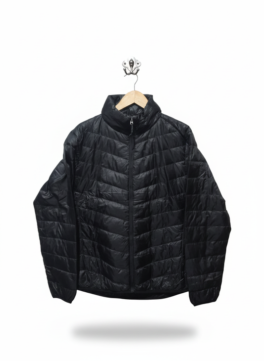 ACTIVE & ACNO|XL|BUST 23|Black Packable Puffer Jacket