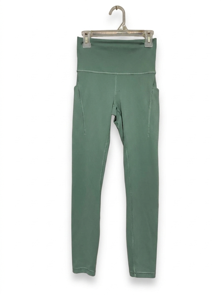 LULULEMON | XXS| WAIST 22| INVIGORATE HIGH-RISE TIGHTS WITH POCKETS IN TIDAL TEAL