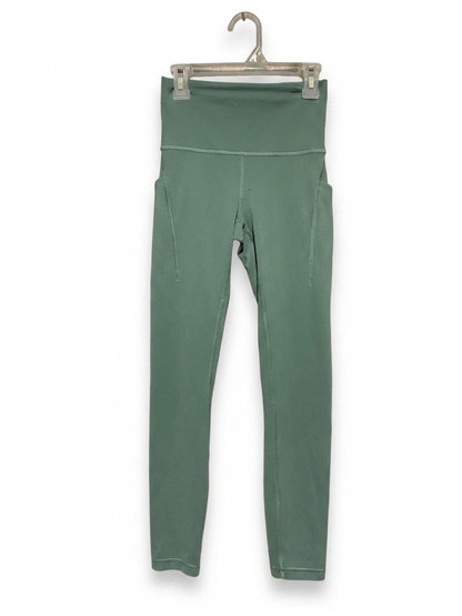 LULULEMON | XXS| WAIST 22| INVIGORATE HIGH-RISE TIGHTS WITH POCKETS IN TIDAL TEAL