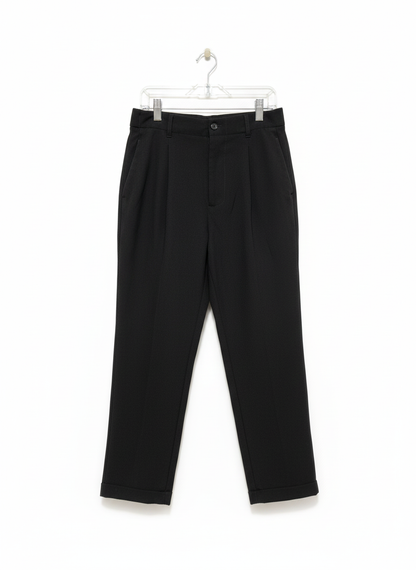 ZARA WOMAN |XS| WAIST 24| Relaxed Fit Trousers with Drawstring and Cuffs