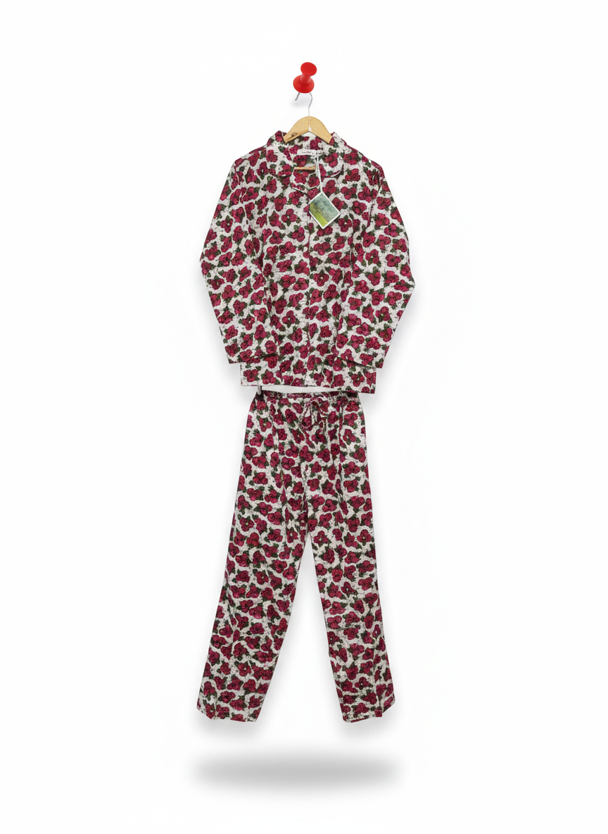 ARABELLA |S| CRICKLE DAISY COWGIRL LONG PAJAMA SET