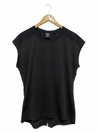 MD ACTIVE |M| BUST 20| B12| MICHELLE BRIDGES BLACK TRAINING TOP