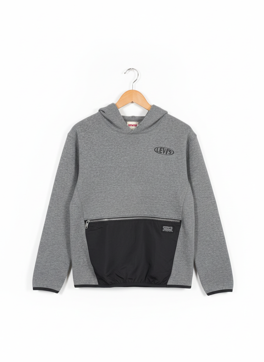 LEVIS |S/M|BUST 19| Nylon Pocket Hoodie