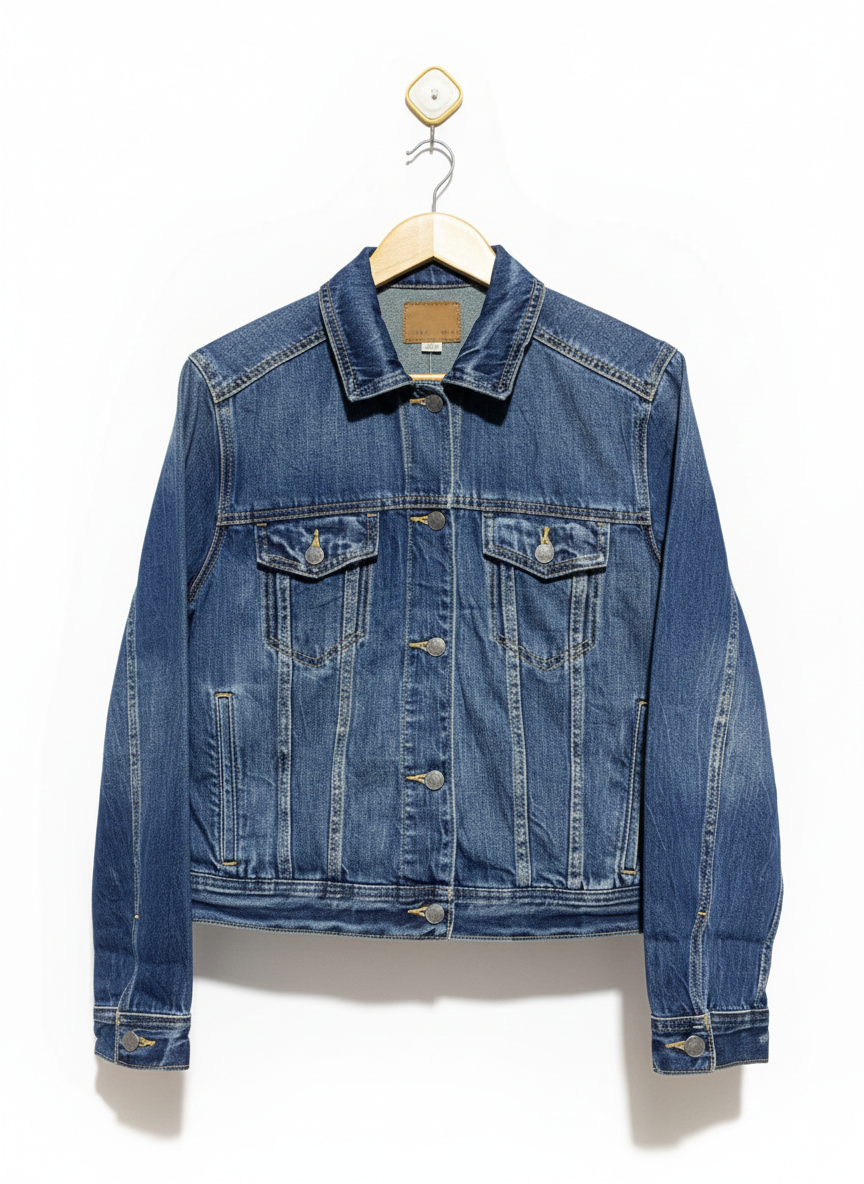AMERICAN EAGLE |M| BUST 21| Denim Trucker Jacket