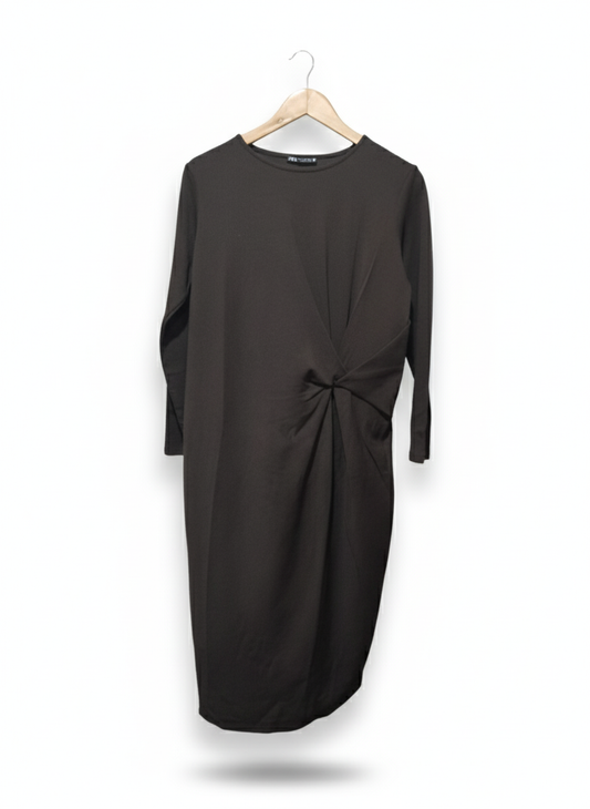 ZARA Side Knot Dress W-19.5 / L-42