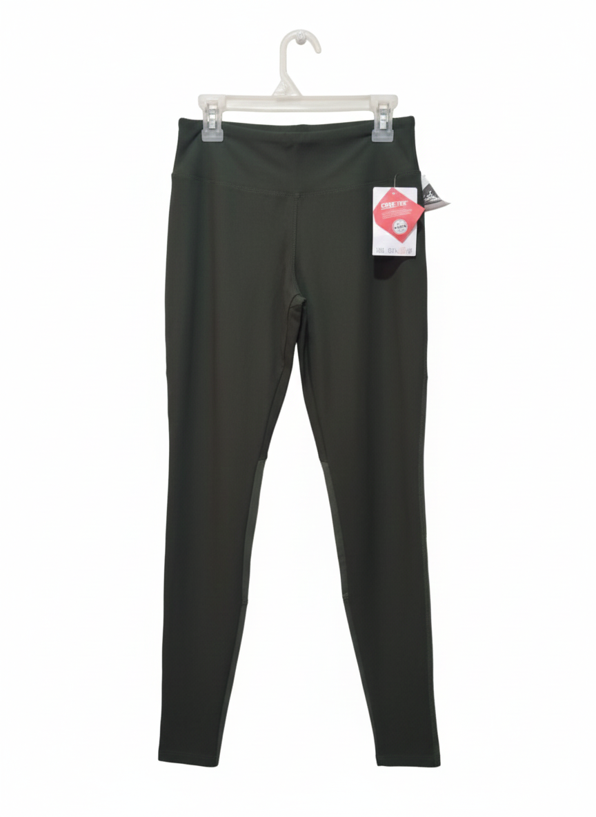 MARIKA|S|WAIST 26|Dark Green Seamless High Waist Gym Leggings