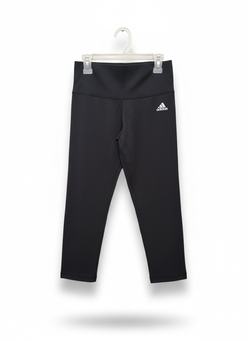 ADIDAS|XS|WAIST 24|Women's Believe This 3 Stripe 3/4 Tight Capri