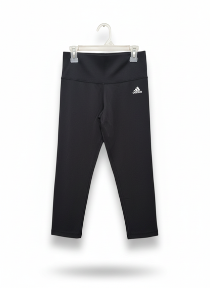 ADIDAS|XS|WAIST 24|Women's Believe This 3 Stripe 3/4 Tight Capri