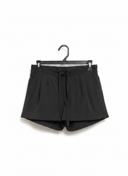 LULULEMON |M| WAIST 28| BLACK ON THE FLY HIGH-RISE RUNNING SHORTS