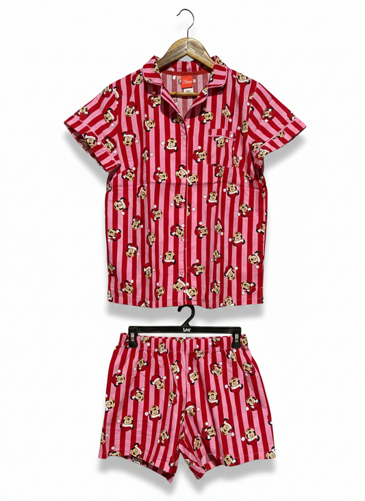 DISNEP |M| FESTIVE MICKEY MOUSE PAJAMA SET