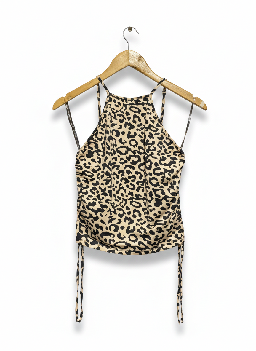 ALLY |S| BUST 13| WILD SIDE HALTER CAMI WITH SIDE TIES