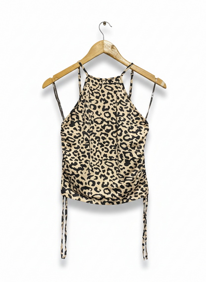 ALLY |S| BUST 13| WILD SIDE HALTER CAMI WITH SIDE TIES