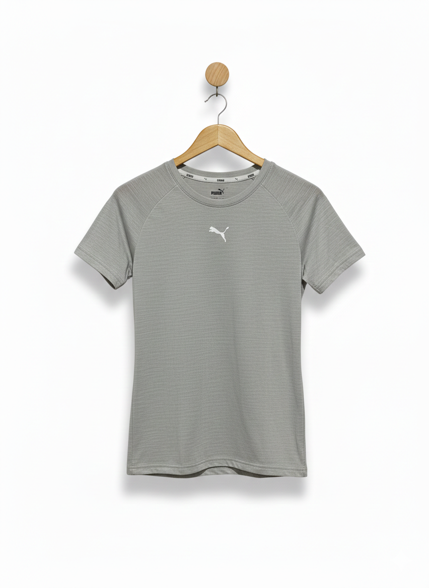 PUMA |M| BUST 17| Slim fit, raglan sleeves, crew neck, EVOSTRIPE cutline