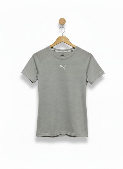 PUMA |M| BUST 17| Slim fit, raglan sleeves, crew neck, EVOSTRIPE cutline