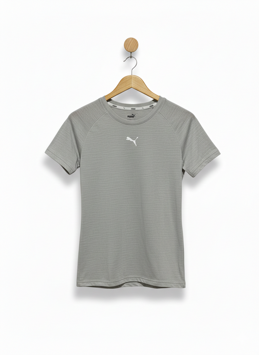 PUMA |M| BUST 17| Slim fit, raglan sleeves, crew neck, EVOSTRIPE cutline