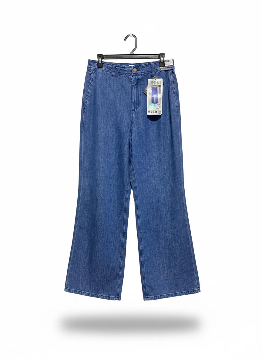 AMERCIAN ORIGINAL REWASH|L|WASIT 32|WIDE LEG JEANS TROUSERS