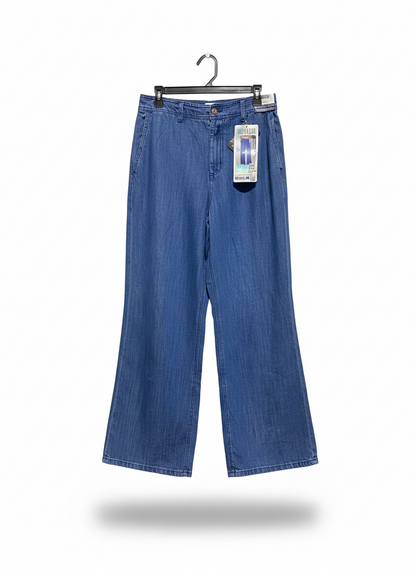 AMERCIAN ORIGINAL REWASH|L|WASIT 32|WIDE LEG JEANS TROUSERS
