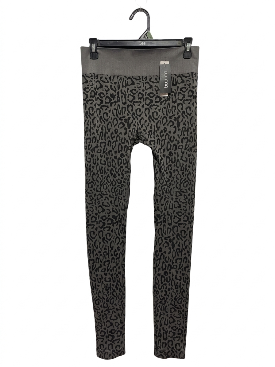 BOOHOO |M| WAIST 28| B9| LEOPARD PRINT HIGH-WAISTED LEGGINGS