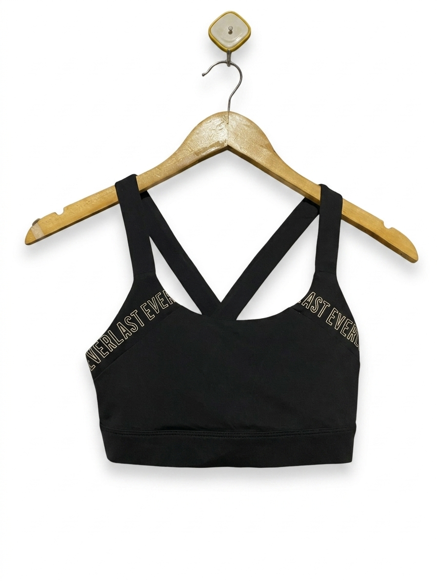 EVER LAST |XS| BUST 12| B26| WOMEN’S CROSS-BACK PERFORMANCE SPORTS BRA