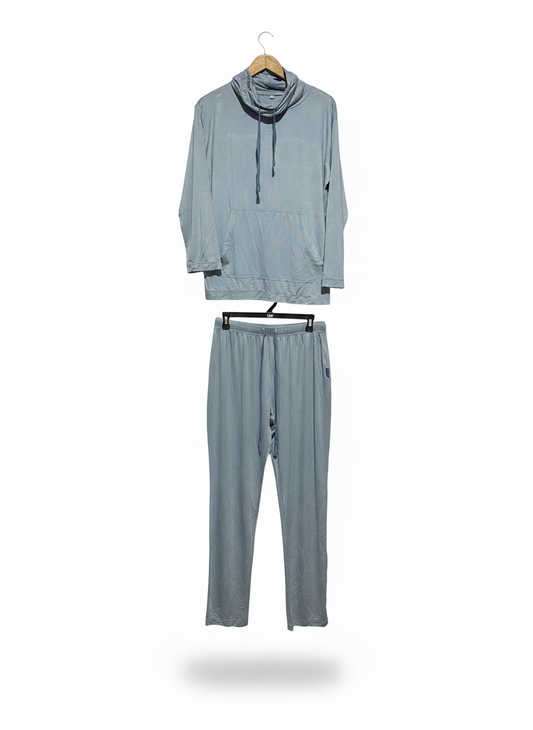EMIRATES |S/M| WOMEN'S COZY LOUNGE SET IN SOFT GREY