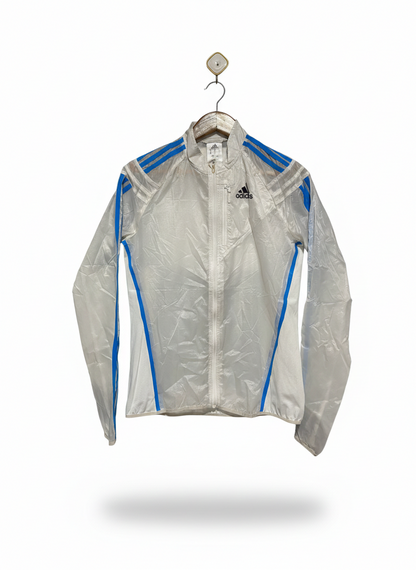 ADIDAS |S| BUST 19|  Blue Stripe ClimaProof Full Zip Jacket