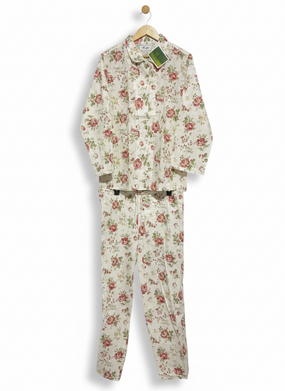ARABELLA |S| FLORAL VINTAGE-STYLE PYJAMA SET