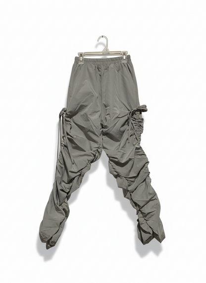 SHEIN |XS| WAIST 22| Grey Parachute Cargo Pants