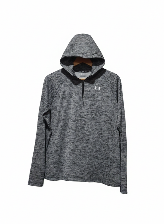 Under Armour Hoodie Womens  Gray HeatGear Long Sleeve W-19 /L-25