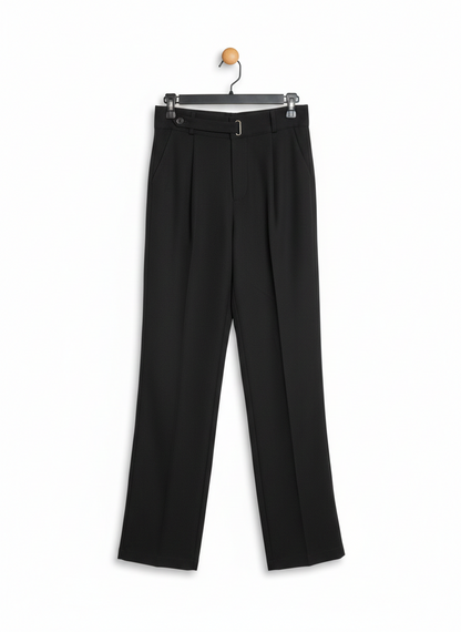 FASHION |M| WAIST 28| CLASSIC BLACK TAILORED TROUSERS
