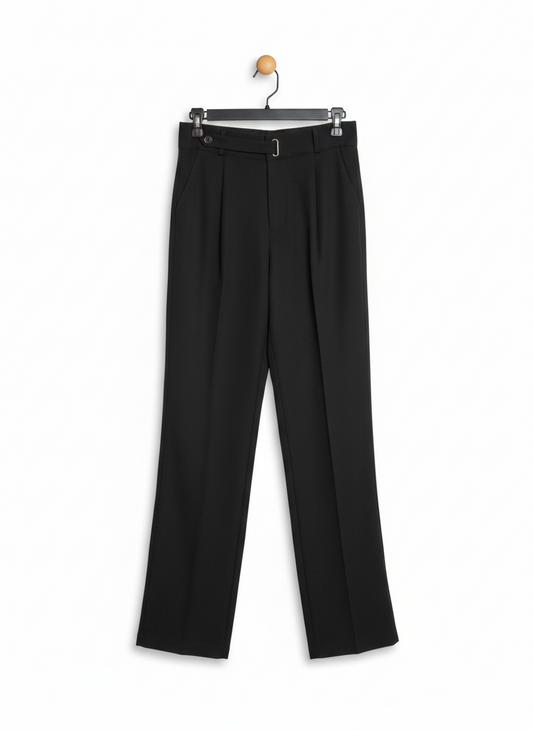 FASHION |M| WAIST 28| C7| CLASSIC BLACK TAILORED TROUSERS