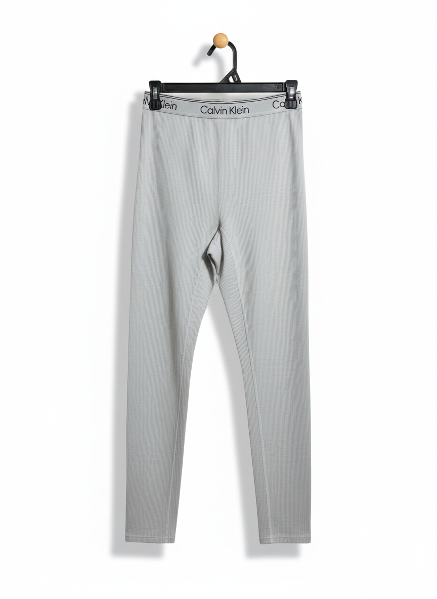 CALVIN KLEIN |M| WAIST 26| WOMEN’S RELAXED FIT LEGGINGS - SIGNATURE LOGO WAISTBAND