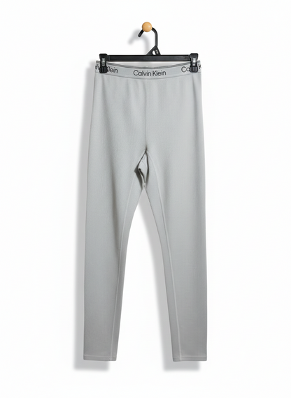 CALVIN KLEIN |M| WAIST 26| WOMEN’S RELAXED FIT LEGGINGS - SIGNATURE LOGO WAISTBAND