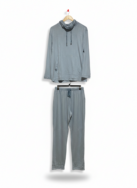 EMIRATES |S/M| EMIRATES BUSINESS CLASS LOUNGEWEAR SET - CHARCOAL GREY