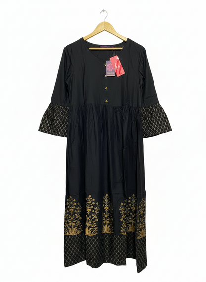 SRISHTI |S| BUST 19| C5|  A-line, calf-length kurta or long tunic, common in South Asian ethnic wear