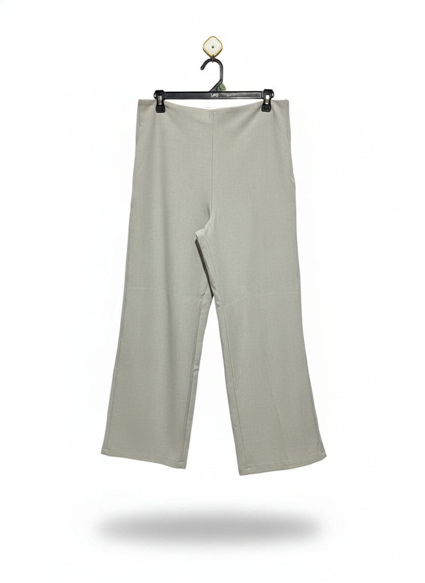ANKLE-LENGTH LEATHER TROUSERS |XL| WAIST 32|