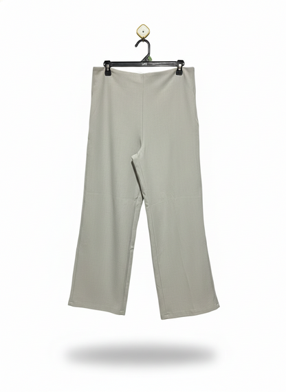 ANKLE-LENGTH LEATHER TROUSERS |XL| WAIST 32|