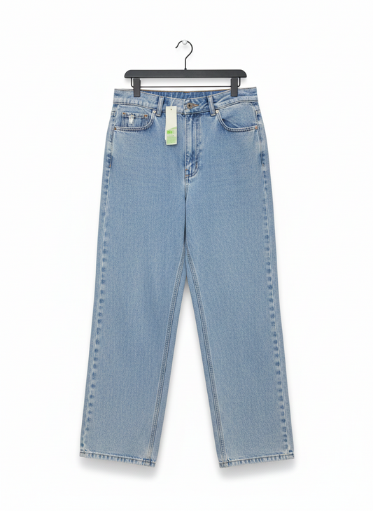 ANKO |XS| WAIST 15| Light Blue, High-Waisted, Wide-Leg Jeans