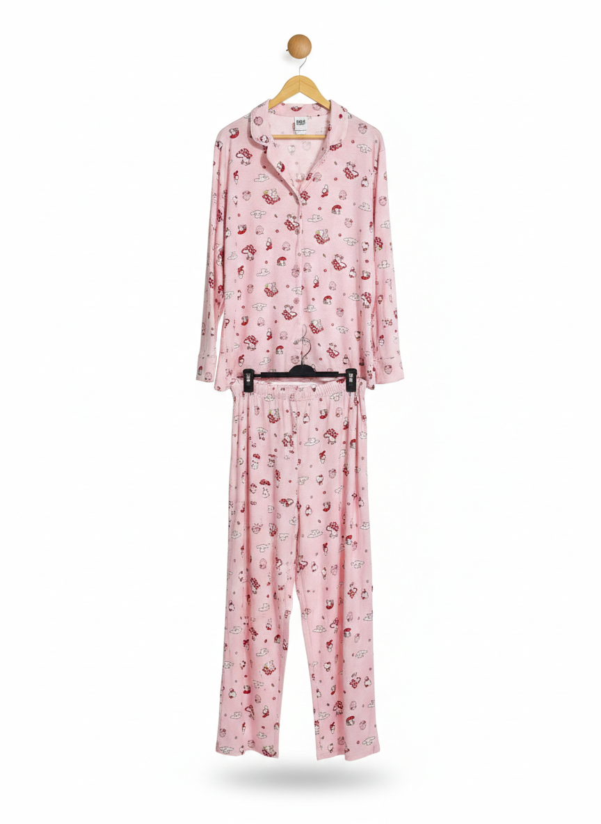 HELLO KITTY |XL| PINK GRAPHIC PYJAMA SET
