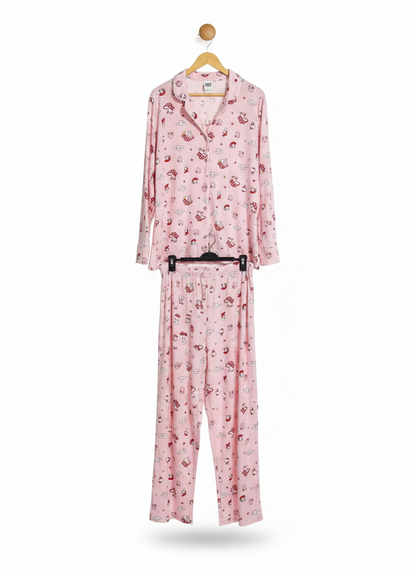 HELLO KITTY |XL| PINK GRAPHIC PYJAMA SET