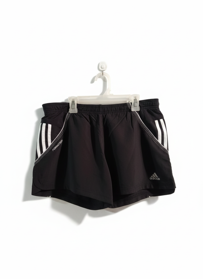 ADIDAS RESPONSE|M|WAIST 30|BLACK RUNNING SHORTS