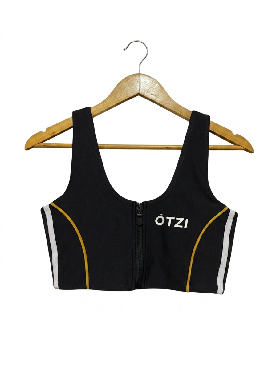 OTZI |S| BUST 15| B26| WOMEN’S ZIP-FRONT PERFORMANCE SPORTS BRA